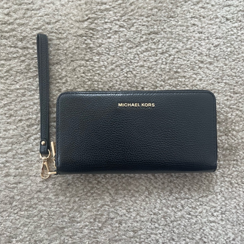 Michael KorsLeather Wristlet/Wallet